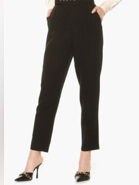 NEW Alexia Admor black trousers straight leg Dress Pants Size 2